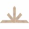 Ekena Millwork Saratoga Smooth Timber Gable Bracket, Douglas Fir, 60"W x 35"H x 5 1/2"D x 5 1/2"F, 14/12 Pitch GBW060X35X0606SAR00SDF - alternate 1